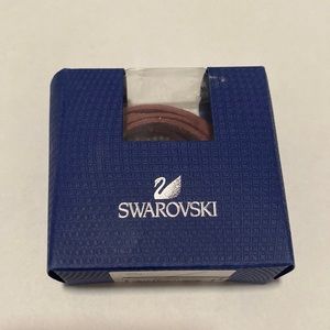 Pink Swarovski wrap bracelet